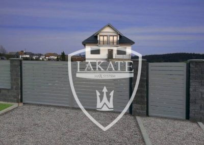 Aluminum fence provides privacy of your property and secure it against unwanted intrusions